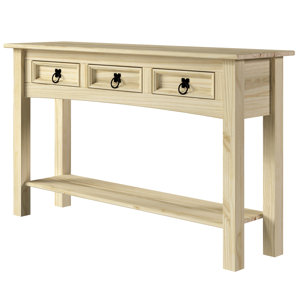 Longshore Tides Dinnington 47.99'' Solid Wood Console Table & Reviews ...